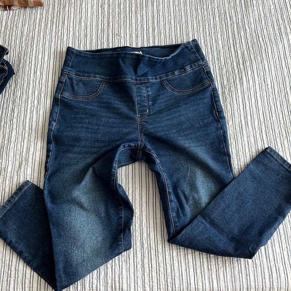 Sonoma high-rise pull-on jeggings 14p